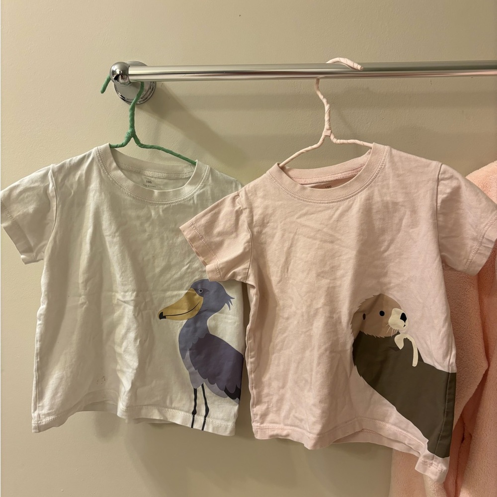 MUJI kids shirts